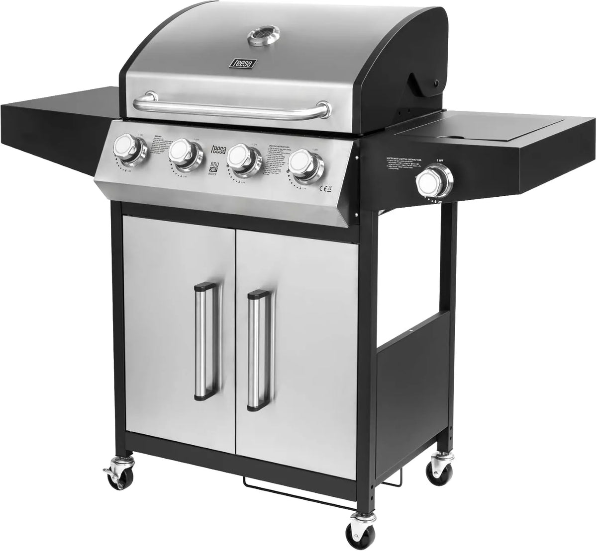 BBQ 5007 grill gazowy, 5 Palników, funkcja grilla
