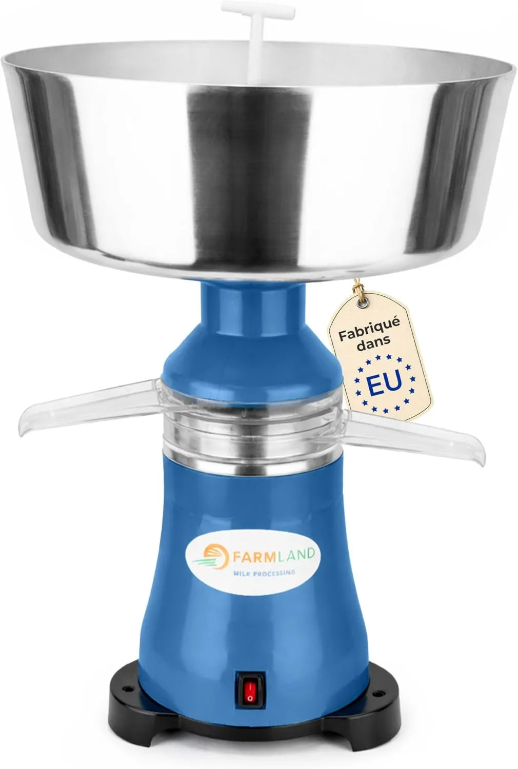 FarmLand, Elektryczne Wirówki Mleczne, Superior Quality Milk Separator, Dla początkujących i profesjonalistów, Silny Separator Mleczny