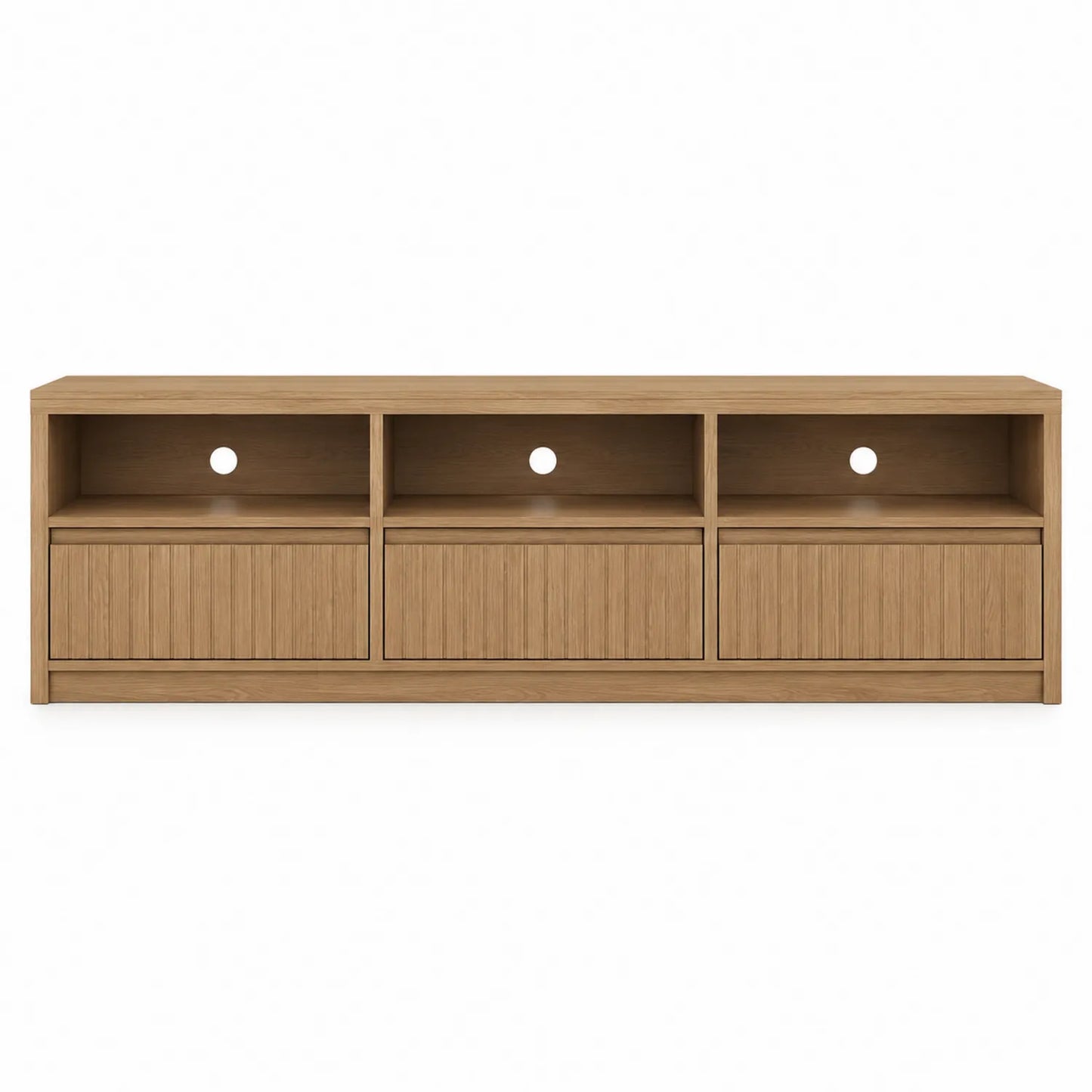 Szafka RTV drewniana dąb 150x35x45 cm
