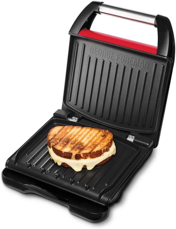 George Foreman grill elektryczny, Grill, grill panini i croque- monsieur, czerwony