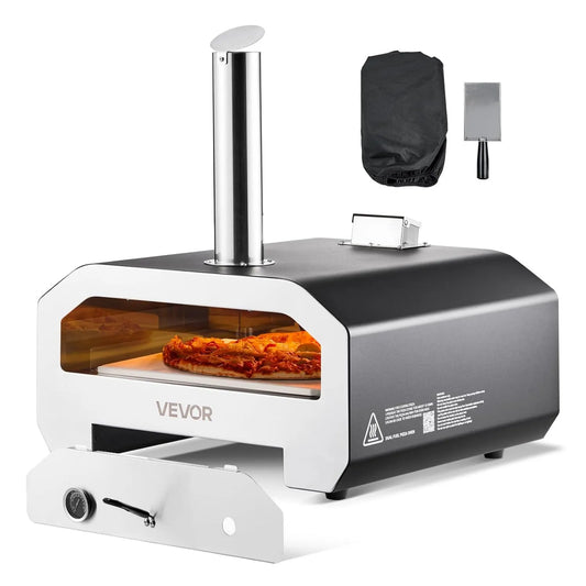 VEVOR, piekarnik elektryczny Pizza, 857 x 593 x 697 mm, plener, kemping, 406, 4 mm