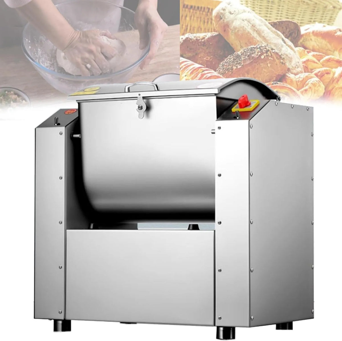 SXYKXYDL maszynka do makaronu, Kuchnia robota, profesjonalny, Chleb Chleb Kneading Maszyna 30 kg / h