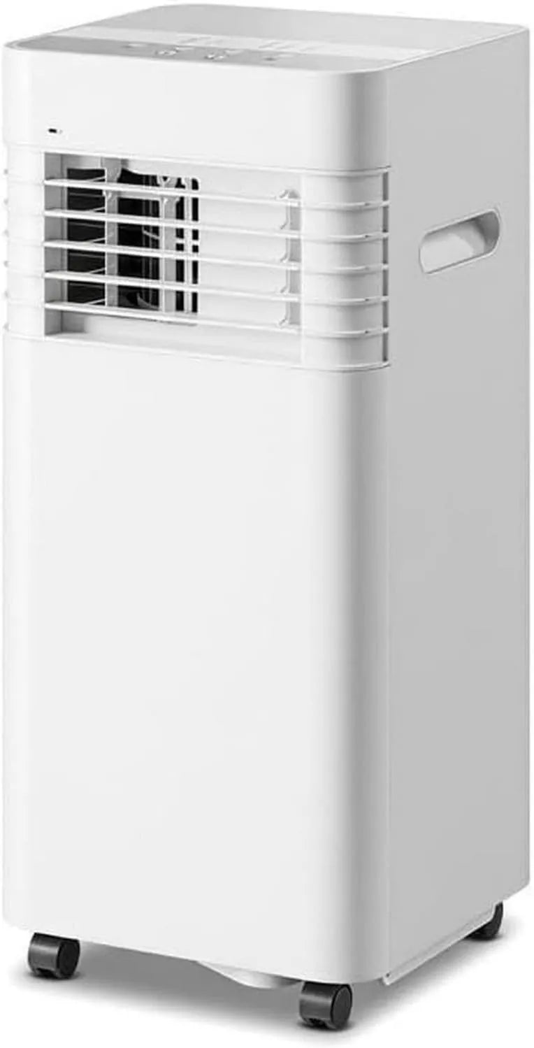 HUANQIN klimatyzator przenośny, Klimatyzator 24H, zegar, oscylacja, 5000 BTU, 2 Speedy
