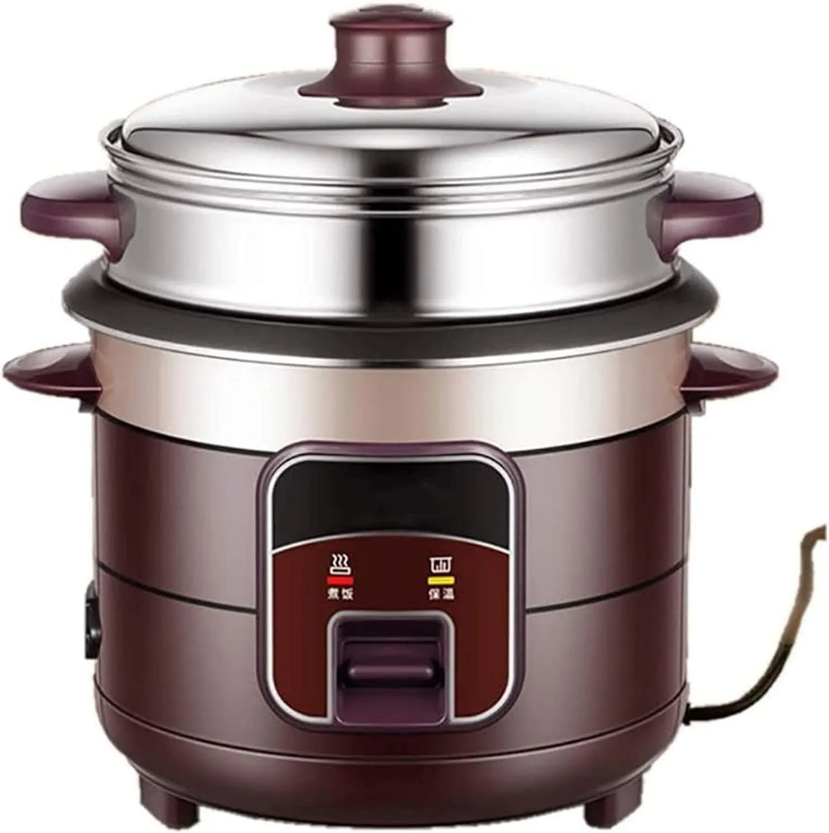 Generic ryżowar, Zmywarka, 4 l, podgrzewacz, para, biel, powierzchnia do nieprzyklejania, kuchenka wielofunkcyjna
