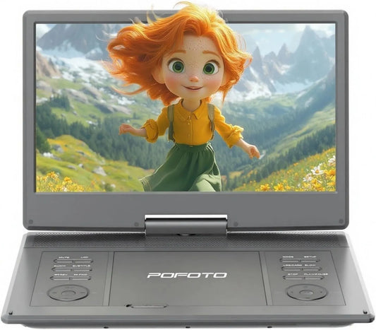 pofoto, Inteligentny telewizor, 15, 7 cali, TV, USB, laptop, czarny, 7 'z HD Pvotant Screen 14, 6h Autonomia, 1, ' Play Memory, Multiformat kompatybilny