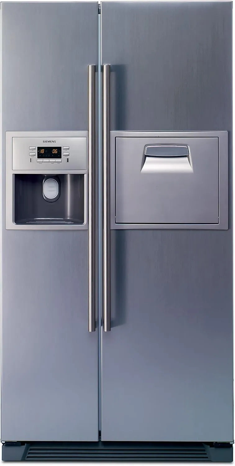SIEMENS lodówka, KA60NA45 Zamrażarka, 356 l, No Frost, szarość, NoFrost, KA60NA45 Strona boczna