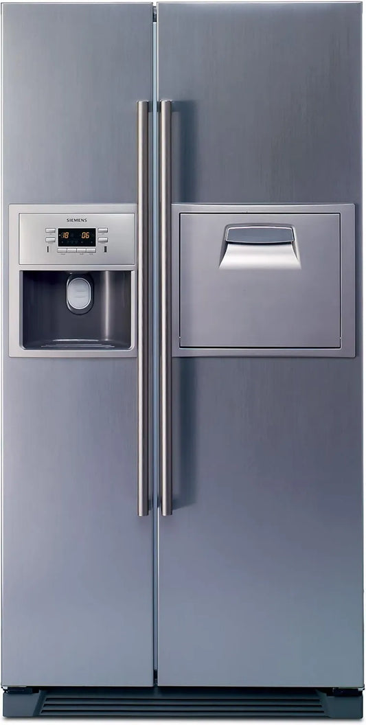 SIEMENS lodówka, KA60NA45 Zamrażarka, 356 l, No Frost, szarość, NoFrost, KA60NA45 Strona boczna