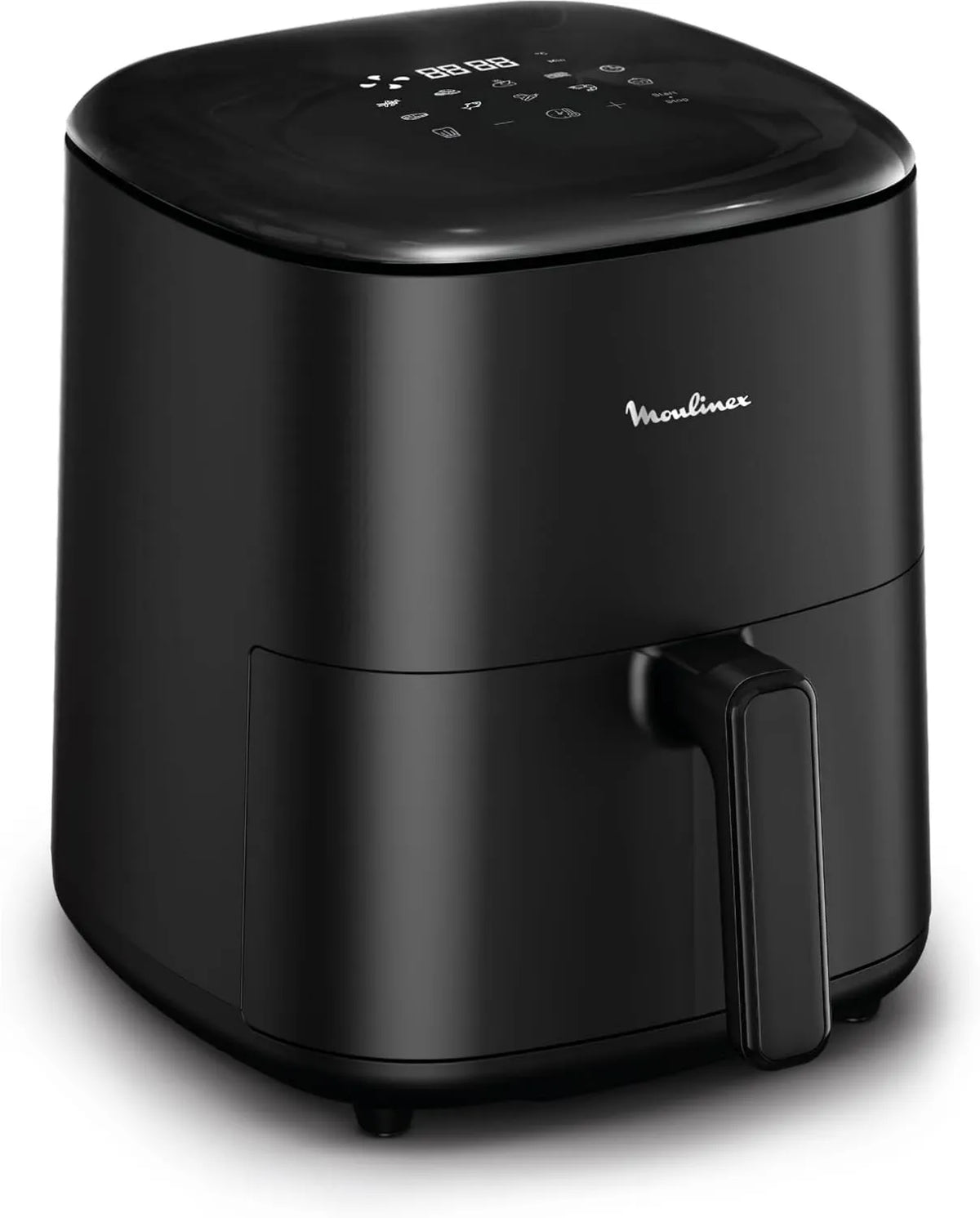 Moulinex frytkownica beztłuszczowa, Fritter powietrza, 5 l, 10 programów, czarny, Oil-free szuflada dla 6 osób
