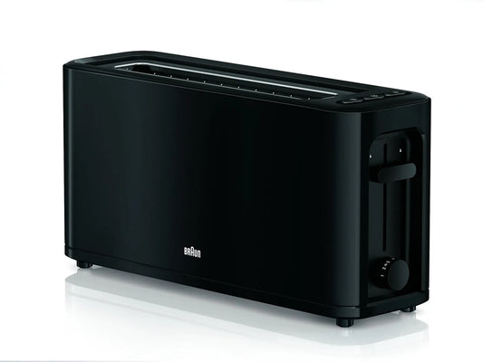 Braun, ht3110bk Toaster, 1000 W, czarny, wymienny grill, 1 port
