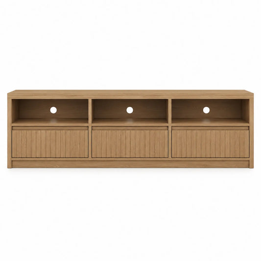 Szafka RTV drewniana dąb 150x35x45 cm