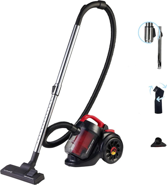 EFFEKTIV odkurzacz tradycyjny, Odkurzacz, 2, 5 l, 1200 W, 76 dB, 1000X, tłumik, moc 85000Pa, pojemność 2, 3 m kabel, filtr HEPA
