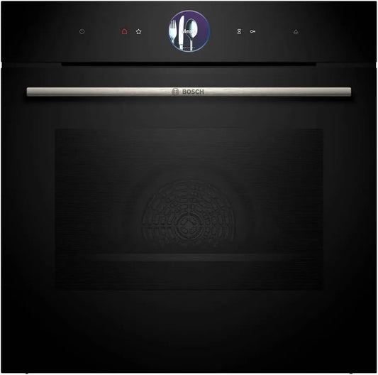 Bosch HSG7361B1 piekarnik elektryczny, 60 cm, 60 x 60 cm, sterowanie dotykowe, funkcja pary, Hausgeräte seria 8 inteligentny piec parowy do zabudowy