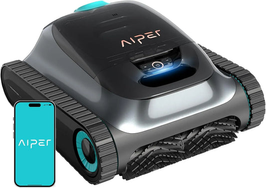 AIPER, Robot, robot basen czyszczący, aplikacja, szary