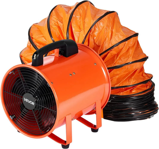 VEVOR, Wentylator m3 / h, 365 W, 4373 m3 / h, przemysłowy, 304, 8 mm m3/h
