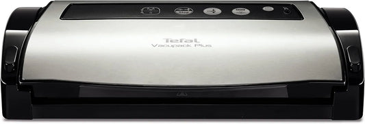 Tefal pakowarka próżniowa, VT2560PR Pakowanie maszyny, stal nierdzewna, do łatwego przechowywania