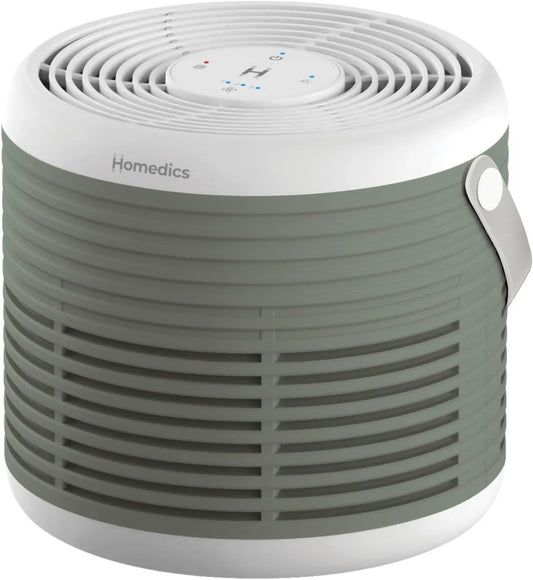 Homedics oczyszczacz powietrza, 3 -in-1 Przenośne, 3 prędkości, cichy, Dom i Biuro 3 w 1